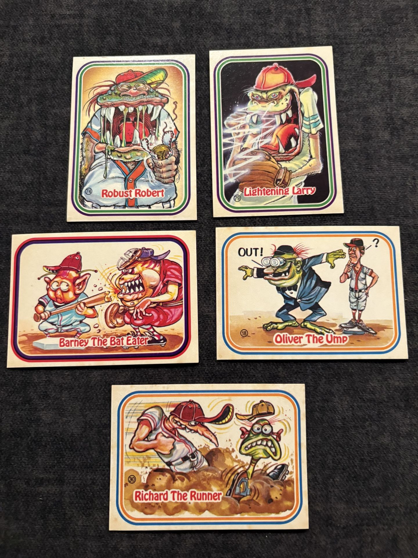 Little Green Men (Vintage Cards)