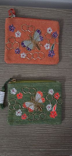 Colorful butterfly beaded jcq