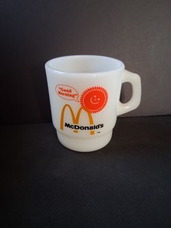 Fire King McDonald's Coffee Cup 