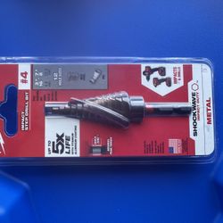 Milwaukee Impact Step Drill Bit #4