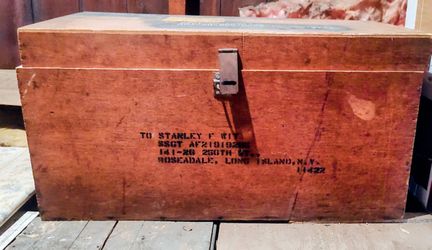 Military Soldier's Trunk