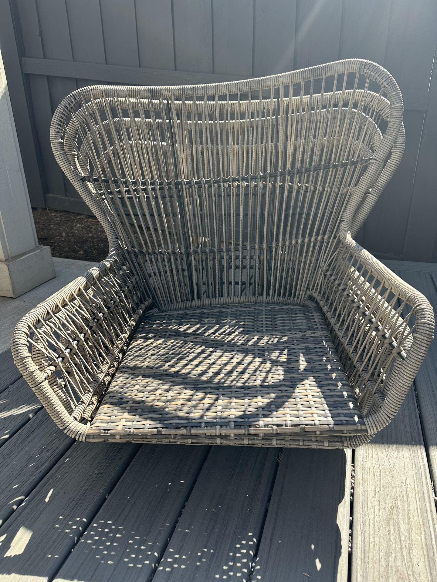 Free Patio Chair Tops 4 (bottoms were lost)