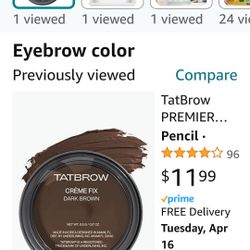 New Tatbrow Creme Fix