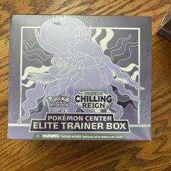 Pokemon Center Chilling Reign ETB 