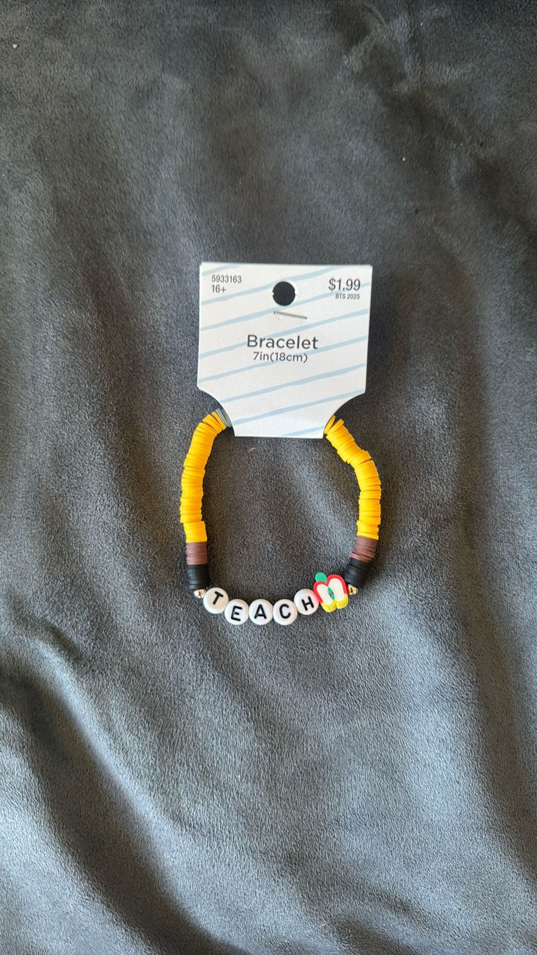 New Hobby Lobby 7 Inch Teach Teacher Bracelet