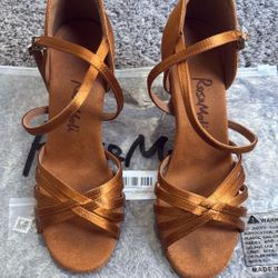 Rose Moli, Tan, Size 6 Women