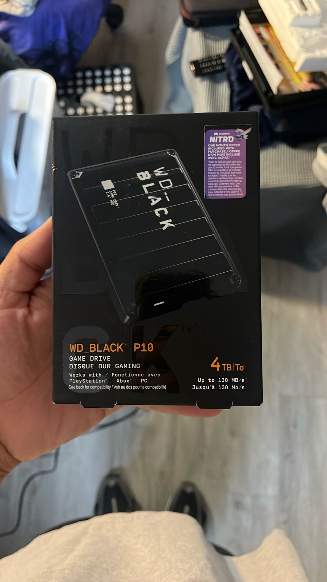 New 4 TB DRIVE