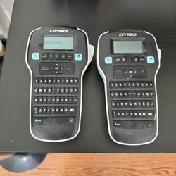 2 Dymo Label makers