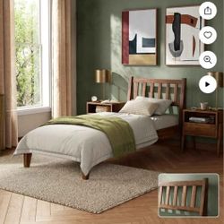 Twin Bed Frame Whit Mattress 