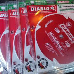 5 Brand New Diabolo Hardie Blades 7 1/4 And 4 Teeth 