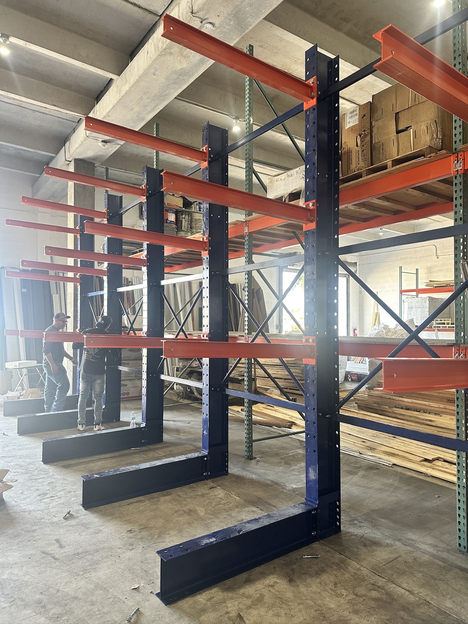 CANTILEVER RACKS AND PALLET RACKING NEW AND USED