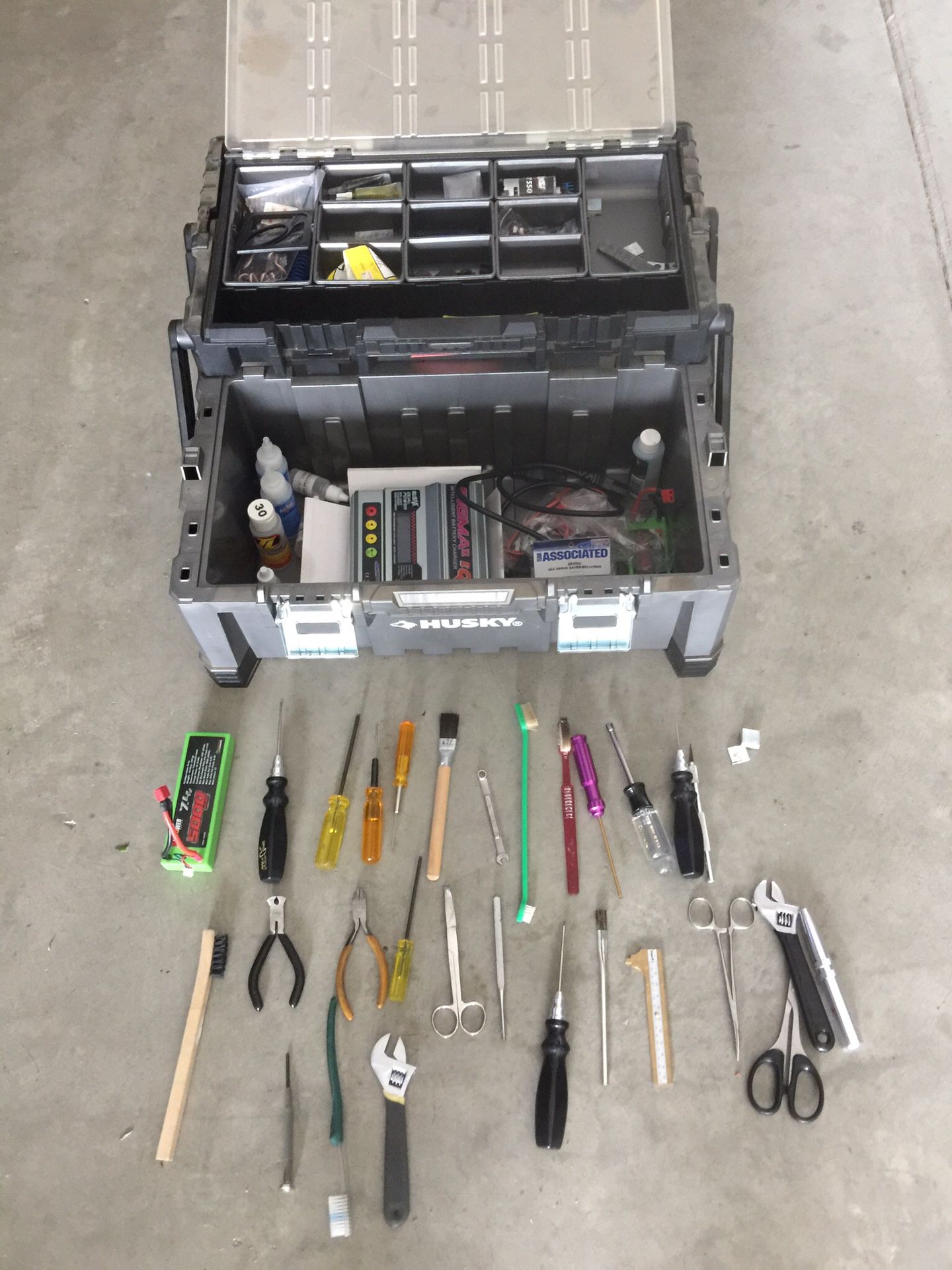 RC car tool box