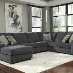 3 piece fabric sectional