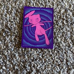 Mew case to hold Pokémon Cards