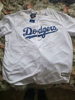 Los Angeles LA Dodgers baseball jersey Majestic shirt  size 2XL, NIEVES
