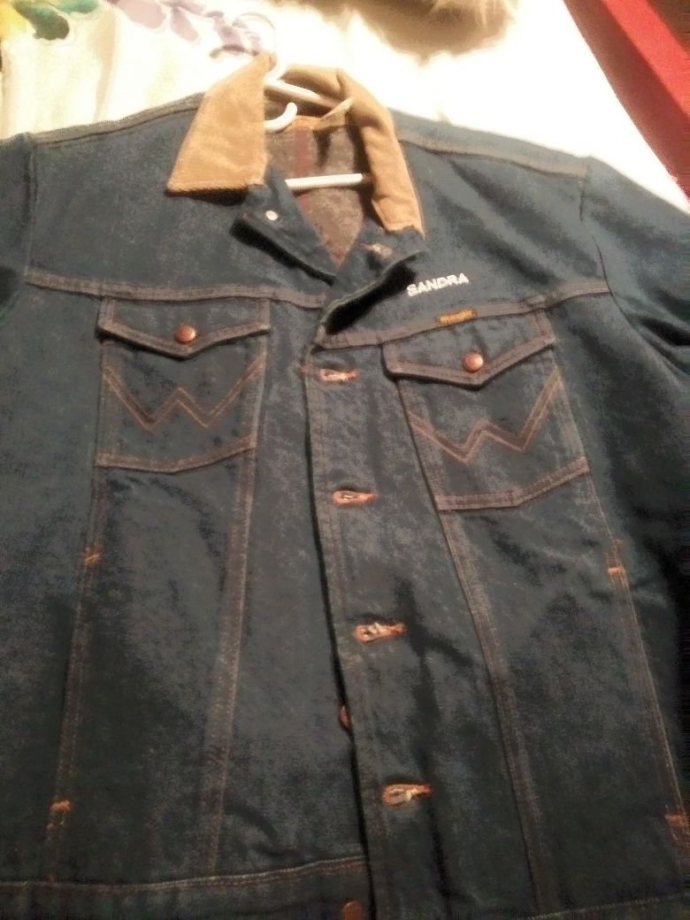 Women\'s Wrangler Retro Premium Blanket Lined Denim Jacket