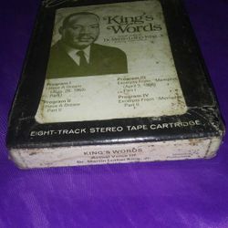 Dr Martin Luther King (SEALED) 8-Track I Have A Dream Speech +