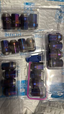 Titanium Lug Nut Set (20PCS) - BURNT TITANIUM