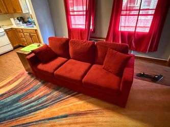 Red couch