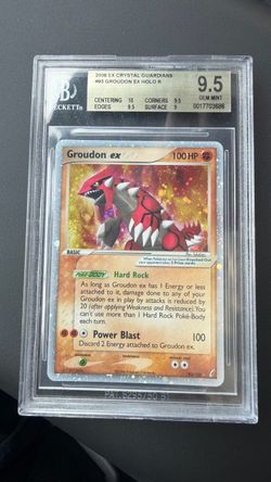 Pokémon BGS groudon