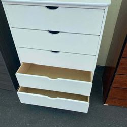 Kathy 5 Drawer White (( Colors Available 