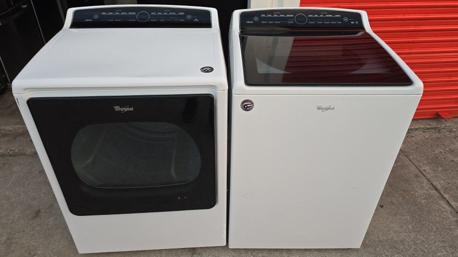 Washer And Dryer WHIRPOOL WHITE