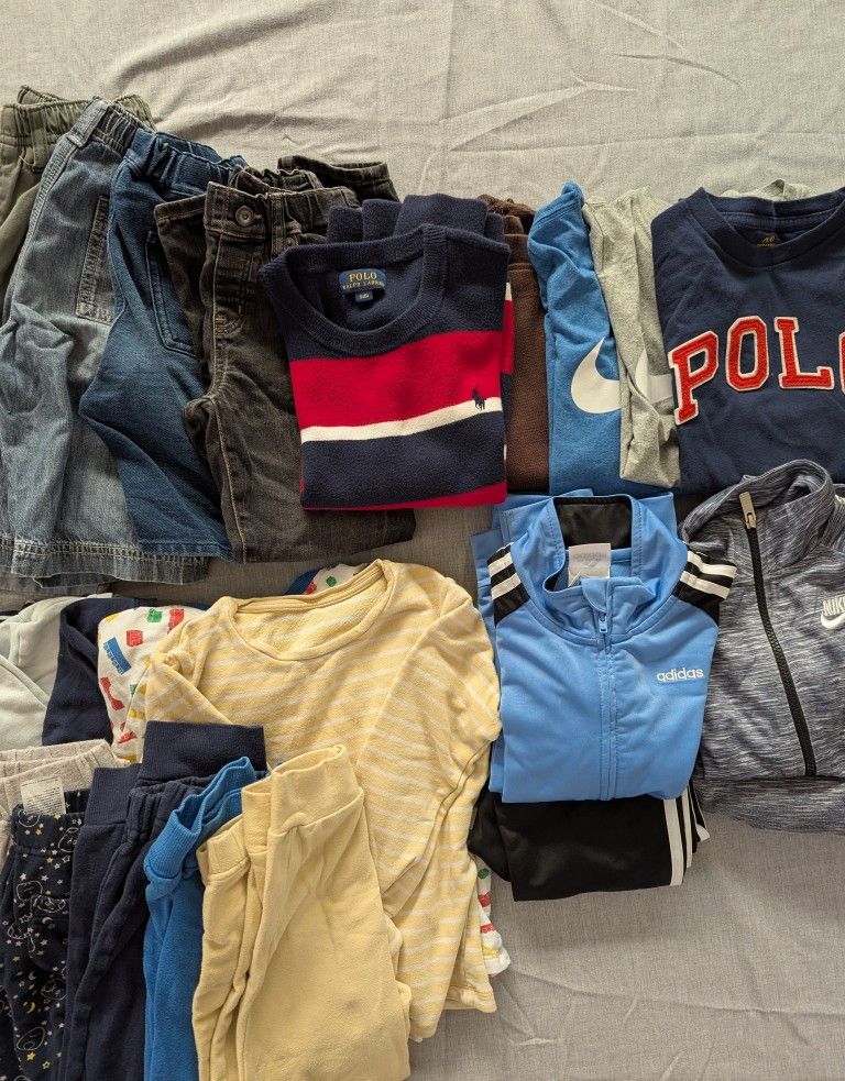 Lot of 25 Items for $30 Boys Youth S (6-7) Nike Adidas Polo Ralph Lauren
