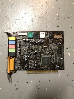 Sound blaster audio card