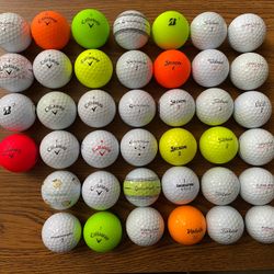 40 Used Golf Balls - Good Condition