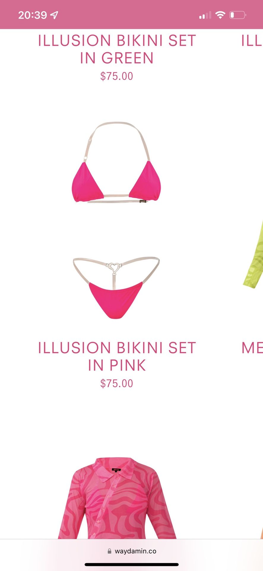 WAYDA MIN bikini set