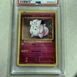 Clefairy #63 - PSA 7