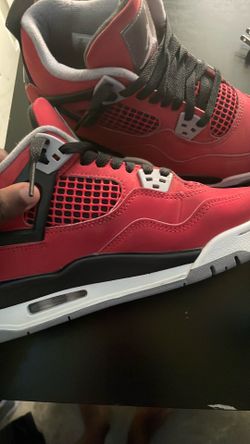 Red brand new toro jordan 5s