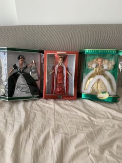 Collectors Holiday Barbies