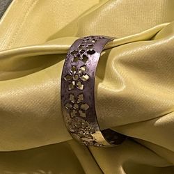 One Of A Kind Vintage Silver Cuff Bracelet 