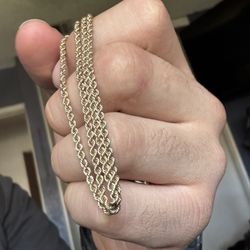 10k Gold Plated Rope Chain