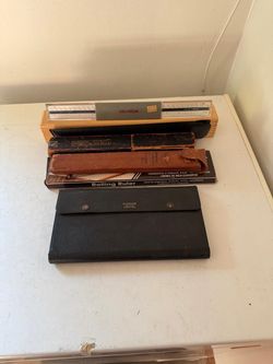 Vtg Lot of Drafting & Engineering Tools OBO