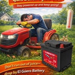 Lawn Mower Battery 