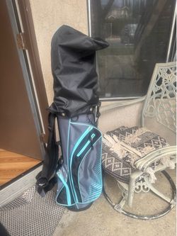Adult Golf clubs and bag