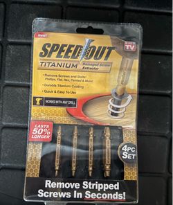 NEW TITANIUM SCREW REMOVEL