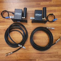 Two MPROW co2 Cannons With 20 Foot Hoses