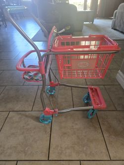 PLAY SHOPPING CART/ STROLLER 