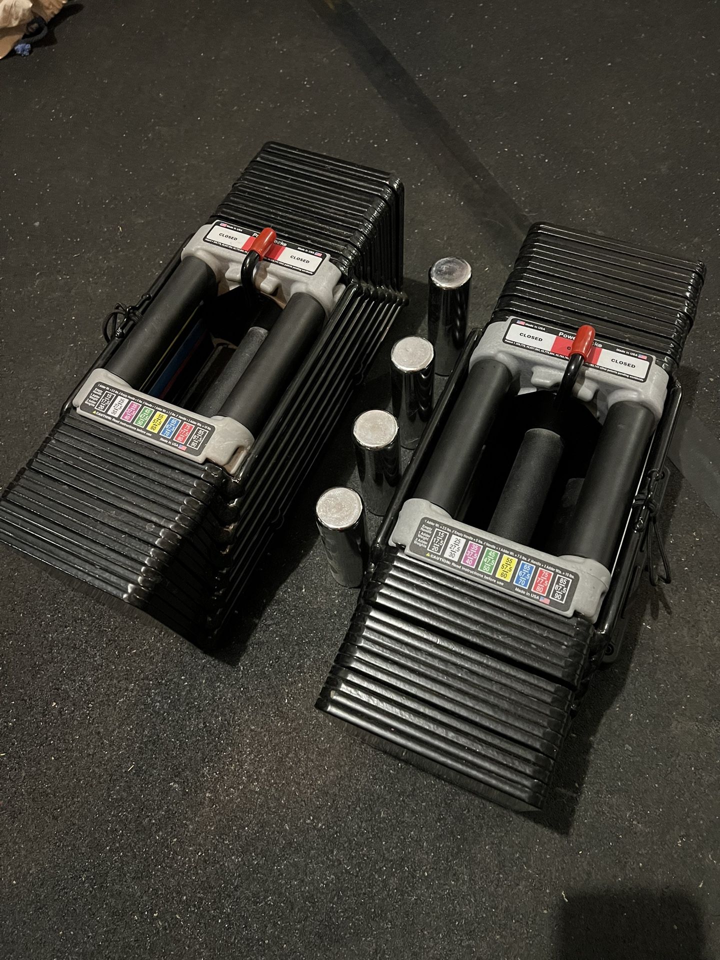 Powerblock Dumbbells 5-90lbs