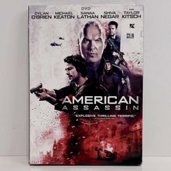 NWT American Assassin DVD Lionsgate Home Entertainment Rated R PRICE FIRM