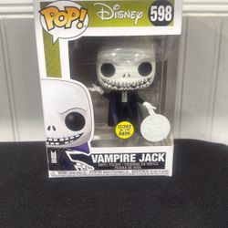 Funko Pops Vampire Jack (glow In The Dark 