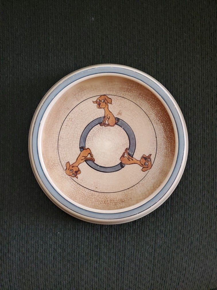 Vintage/Antique Roseville Pottery Co. Baby/Child's Dish