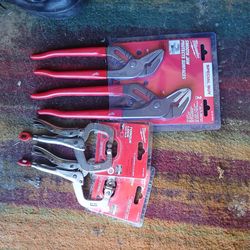 Milwaukee 10@12" 6" C-Clamps