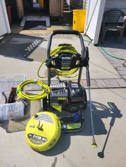 Ryobi 3200-196cc-2.3gal pressure washer