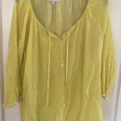 Ann Taylor Loft Blouse Size Large