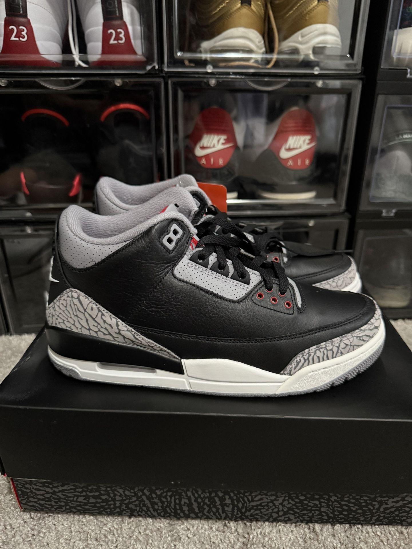BRAND NEW 2024 Black cement 3s Size 9 Men’s