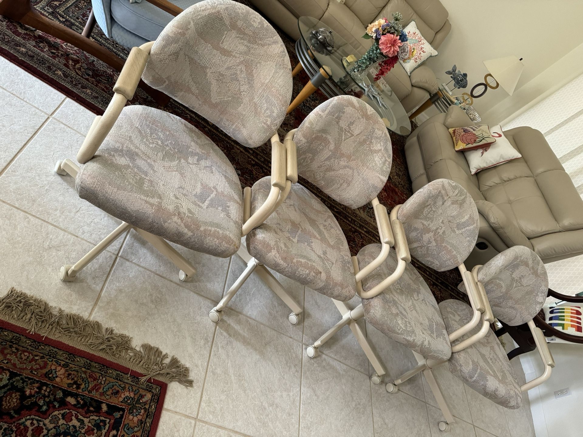 Rolling Kitchen Chairs